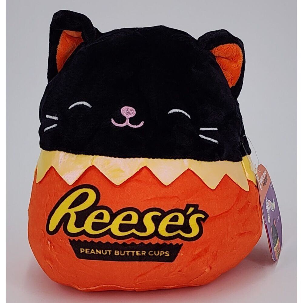 Squishmallows Colton the Cat Reeses Peanut Butter Cups 7" with Tag
